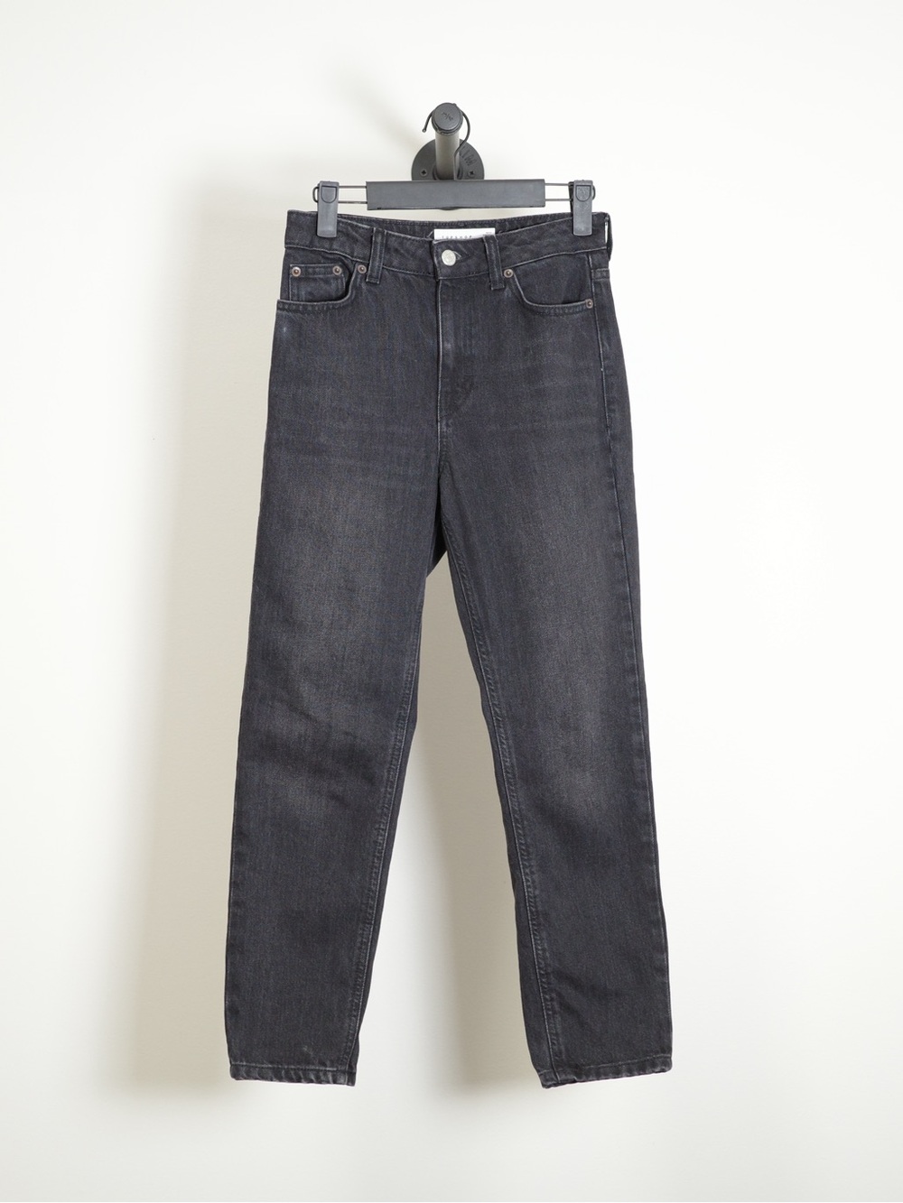 TOPSHOP Black Mom Jeans Petite Size US 25P